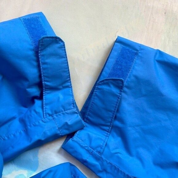 Columbia Girls’ Arcadia™ Rain Jacket Blue W/Green Lined Sz XL Great Condition - Picture 6 of 9